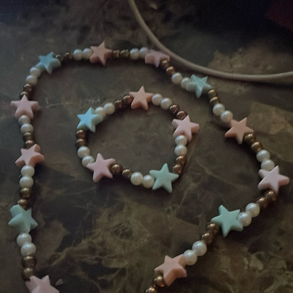 Star bracket and necklace🤩